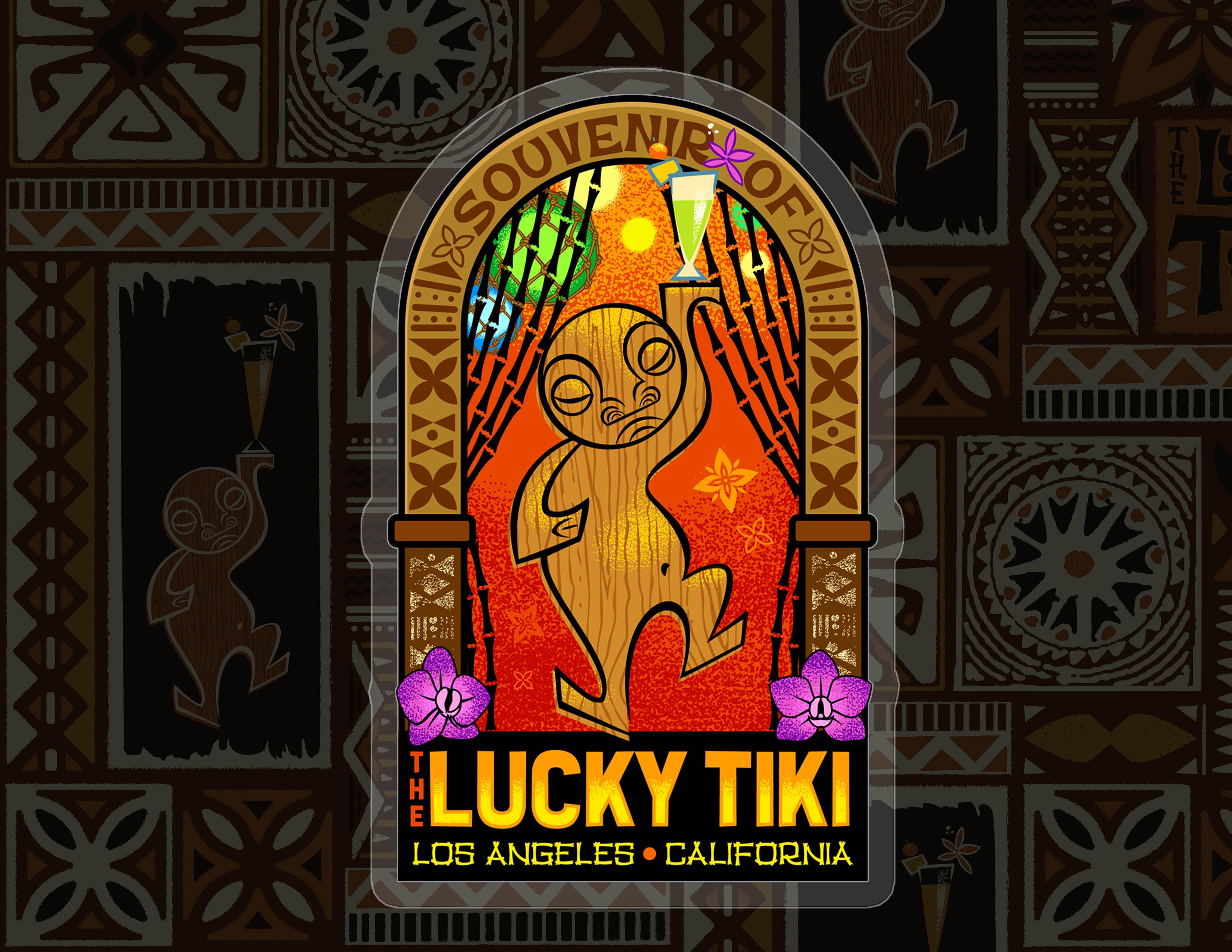 Lucky Tiki Sticker – 1933 Group