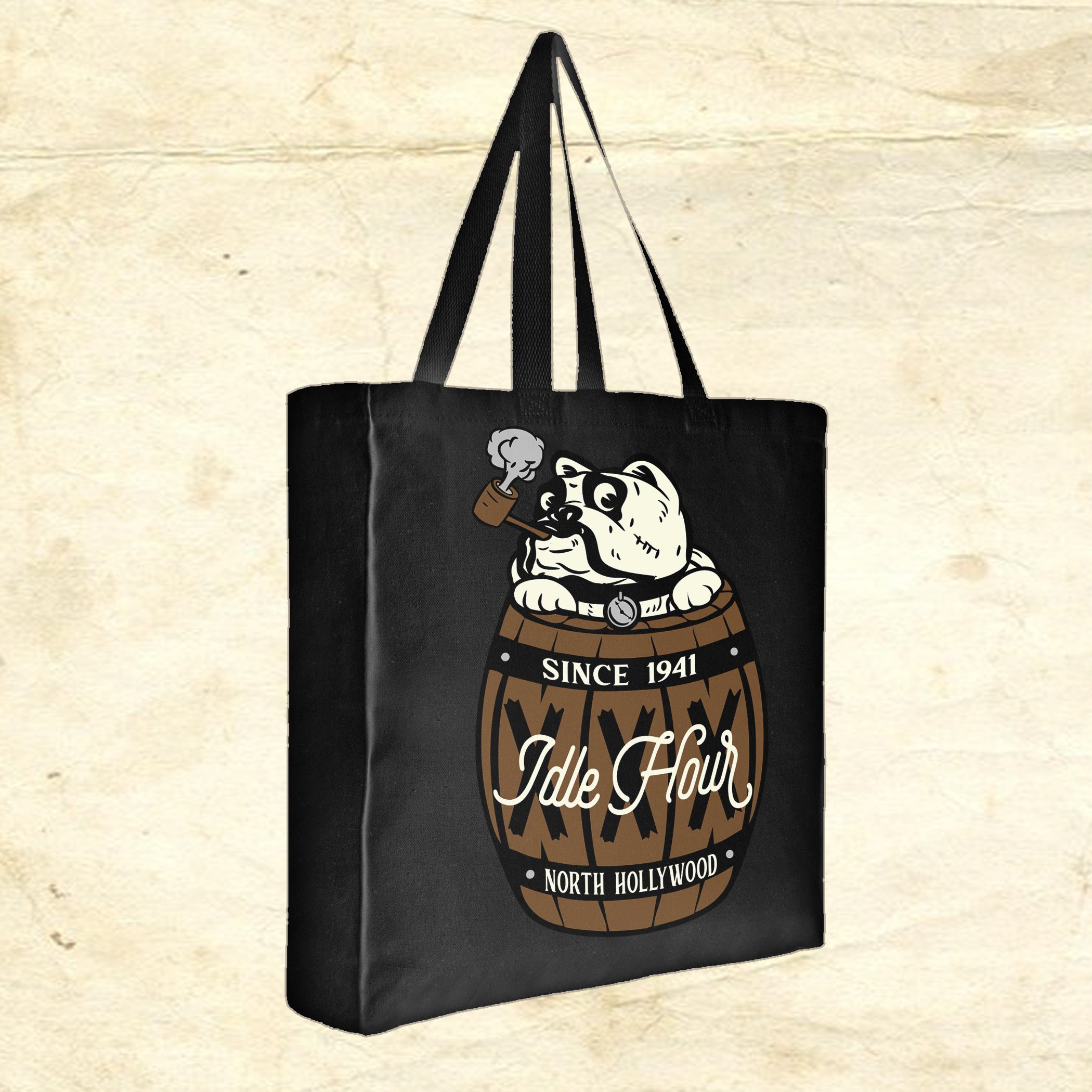 Idle Hour Bully Barrel Tote Bag – 1933 Group